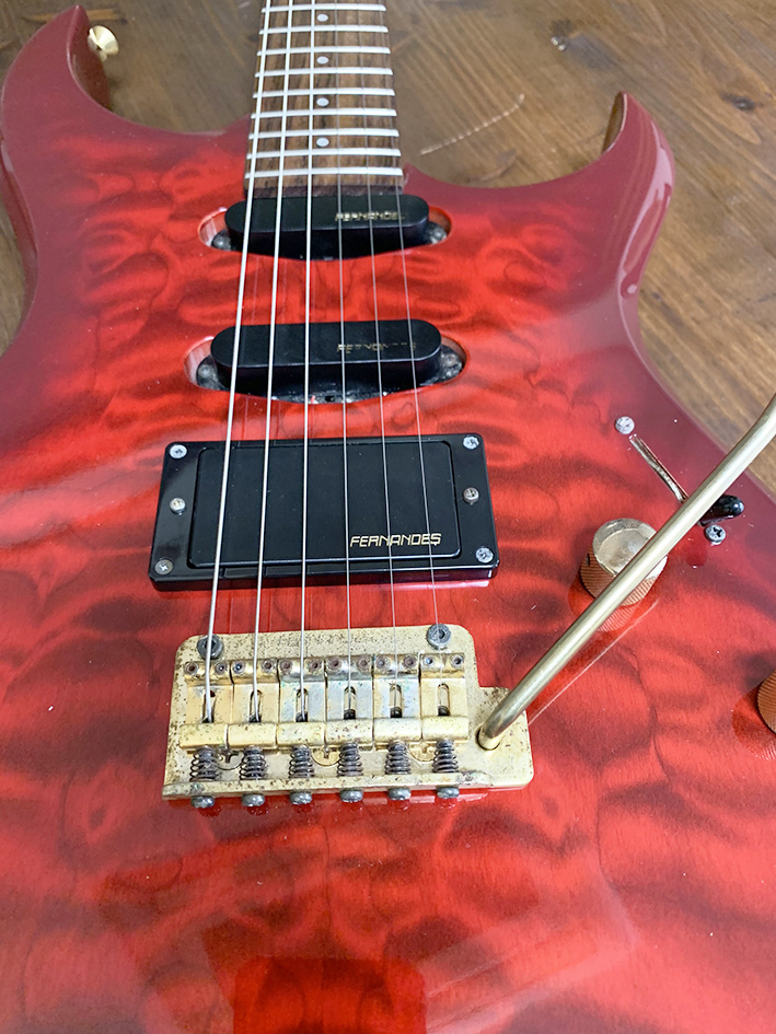 送料無料)【5034】FERNANDES ディンキータイプ エレキギター 送料無料)【5034】FERNANDES ディンキータイプ エレキギター