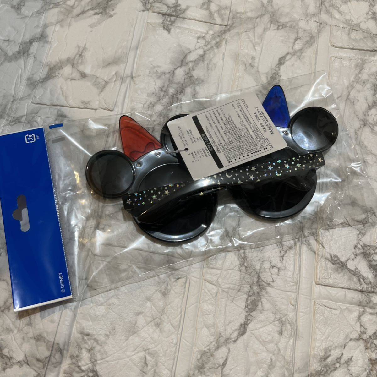 【新品 未使用】サングラス ファッション用グラス ディズニー ミッキー ミニー ファンタジア 魔法使いの弟子 おそろ リンクコーデ