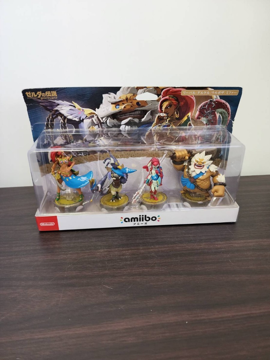 新品未開封品 amiibo ゼルダの伝説 四人の英傑セット ウルボザ