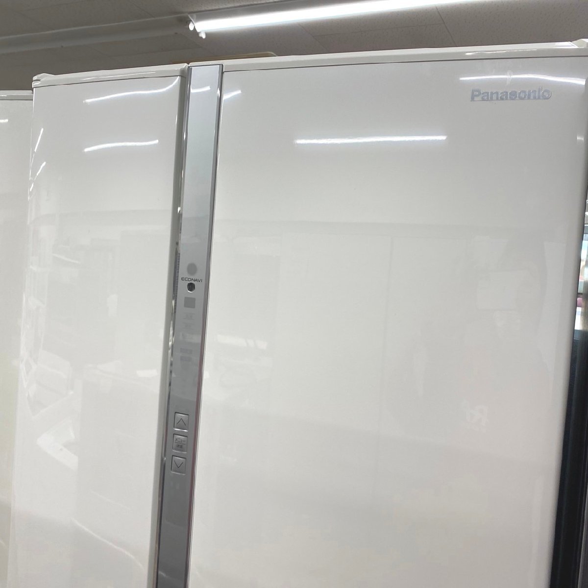 □店舗引取・近隣配達限定/Panasonic ノンフロン冷凍冷蔵庫 NR-FVF458
