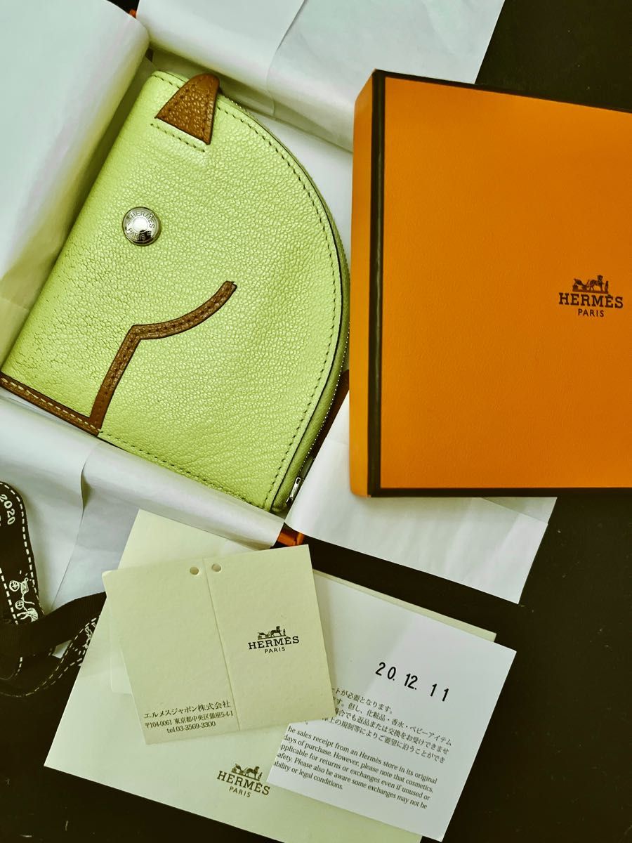 正規品 HERMES エルメス コインケース パドック 財布 折り財布