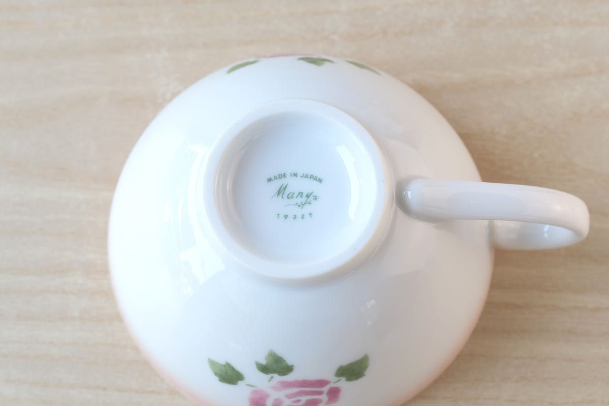 マニーローズ　陶器 ショワド　デジュネマグ　カフェオレカップ　スープカップ　サラダ　日本製　新品