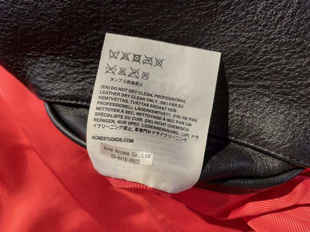 Acne Studios アクネストゥディオズ 牛革 スエード切替 レザー