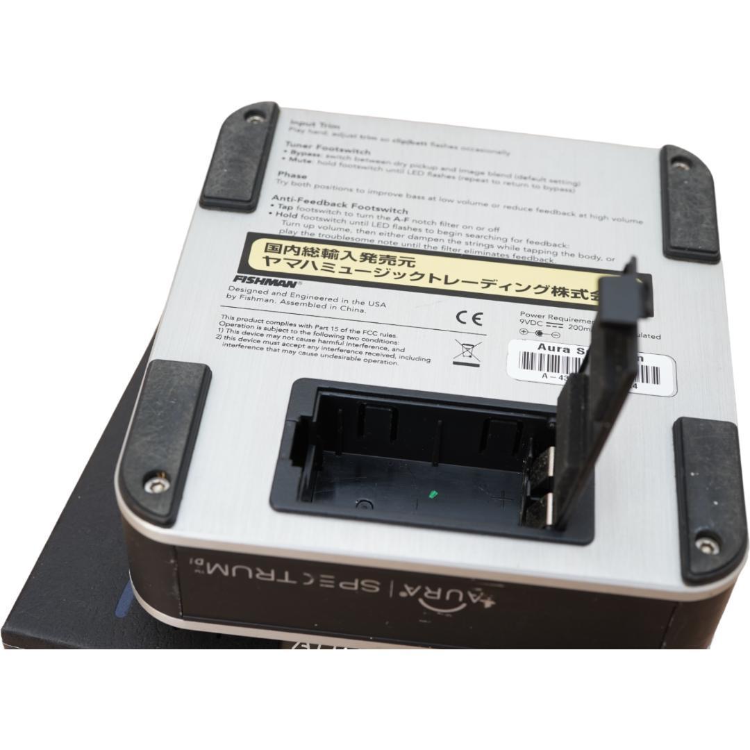 新品電池付き】FISHMAN aura spectrum フィッシュマン DI | alfasaac.com