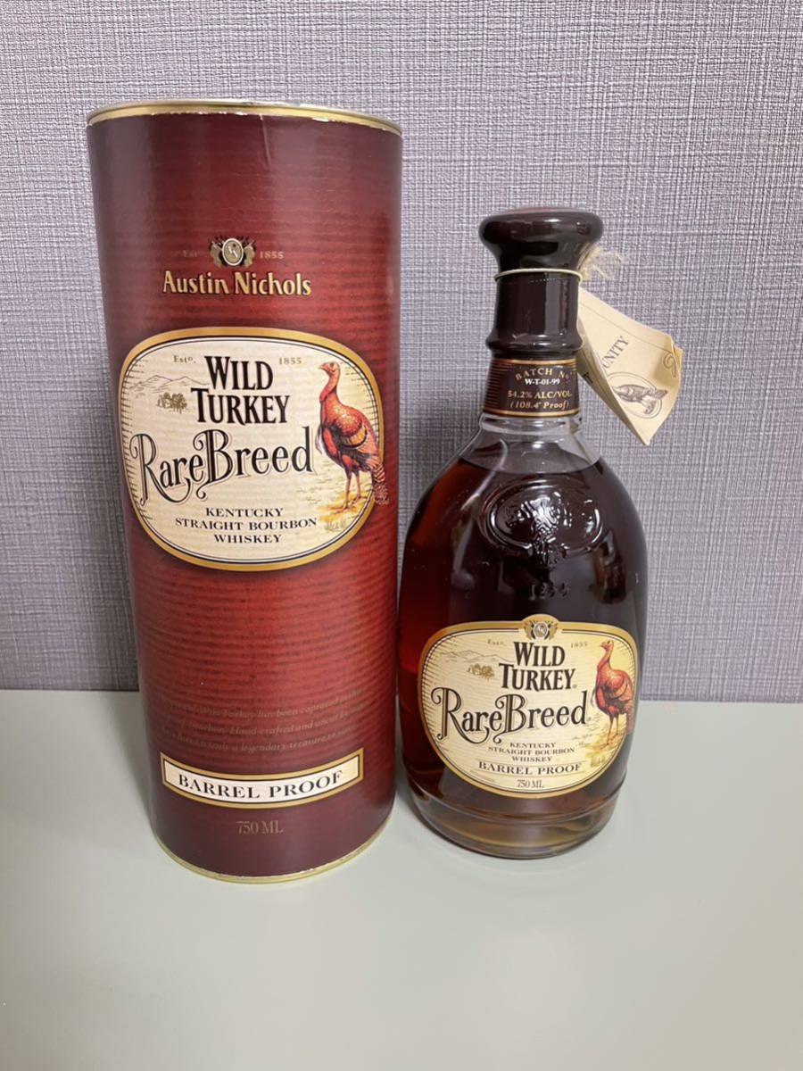 WILD TURKEY ワイルドターキー Rare Breed レア ブリード 750ml 54.2