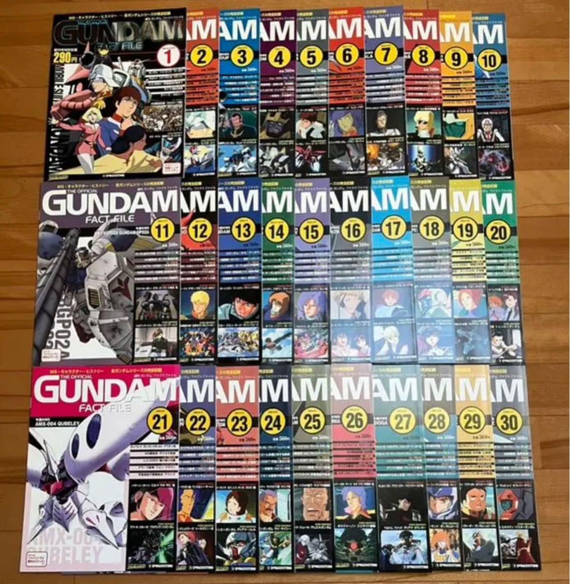 即購入】デアゴスティーニ ガンダム・ファクトファイル 全150刊全巻