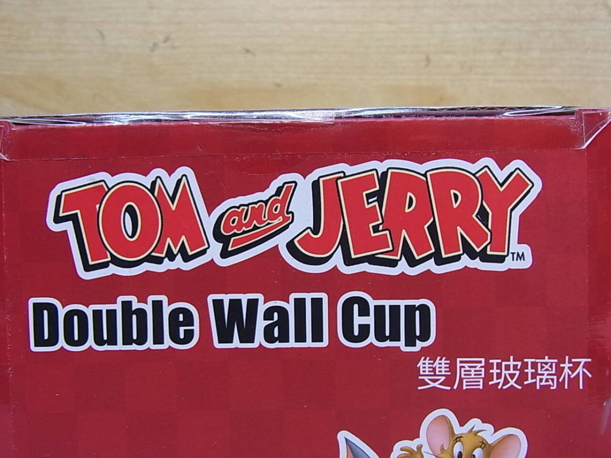 □Fb/647☆【未開封品】トムとジェリー TOM and JERRY☆グラス☆ダブルウォールカップ Double Wall Cup_画像2