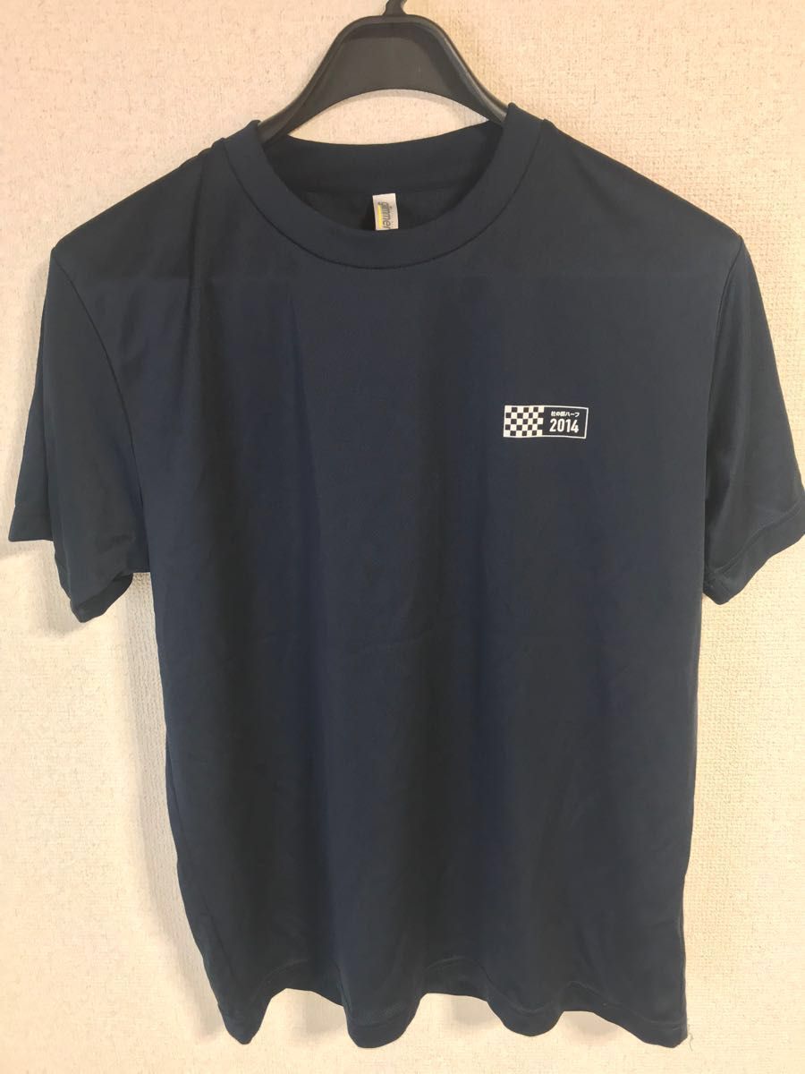 半袖　Tシャツ　ランニング　ネイビー　Ｌサイズ　仙台ハーフ　マラソン