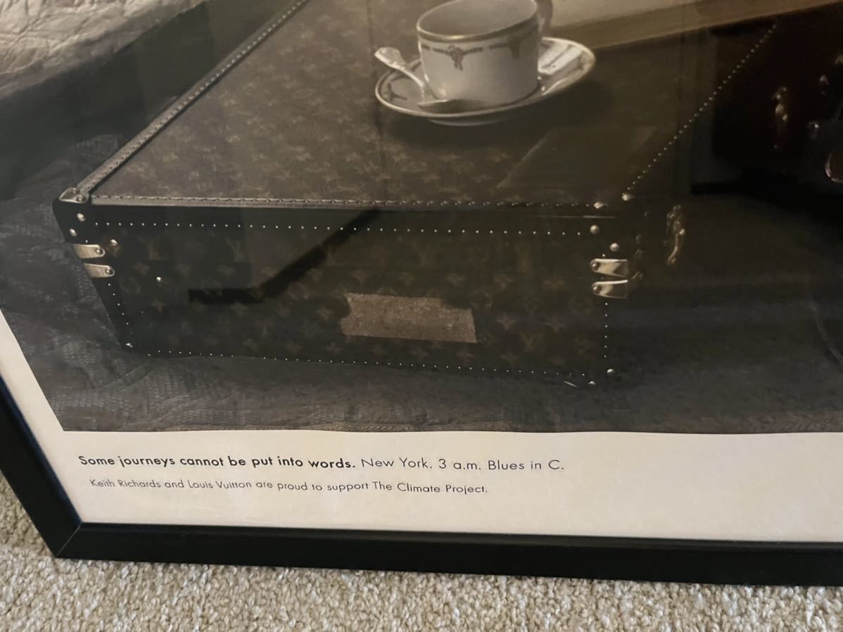 Louis Vuitton Keith Richards キースリチャーズ ポスター ノイズキング ルイビィトン 温故知新 広告 額装 激レア 限定 4