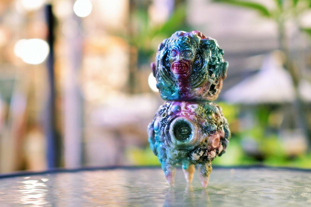 KAIJU TAN MADMIMI ベージュ 肌色成型 /緑/赤/茶/黒塗装 KAIJU KAIJU TAN MADMIMI ベージュ 肌色成型 /緑/赤/茶/黒塗装 KAIJU