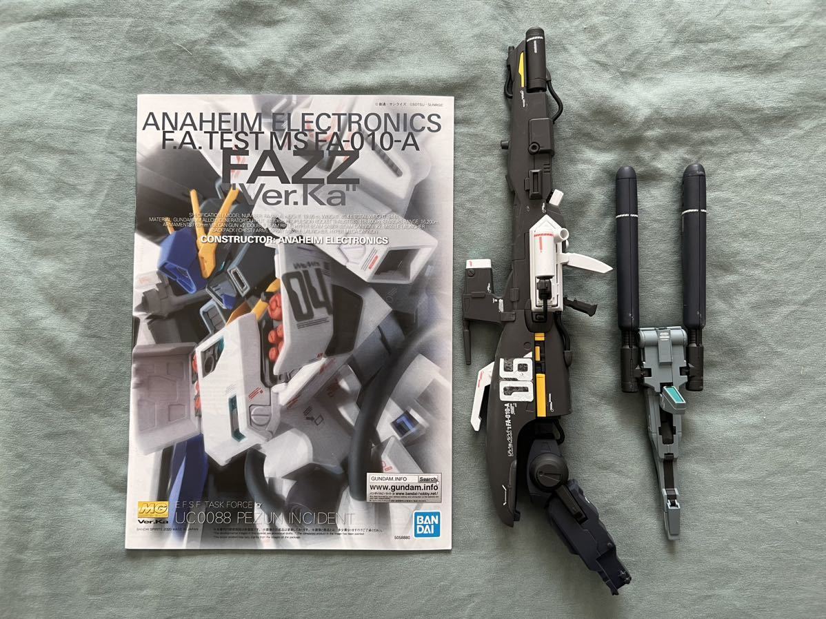 MG 1/100 FA-010B FAZZ Ver.Ka 完成品 ガンプラ ガンダム MG 1/100 FA-010B FAZZ Ver.Ka 完成品 ガンプラ ガンダム
