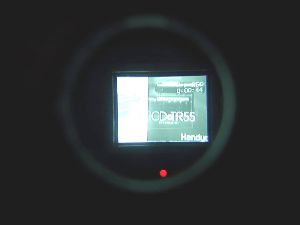 SONY ビデオカメラ 8mm CCD-TR55 Video8 ダビング等にの画像7