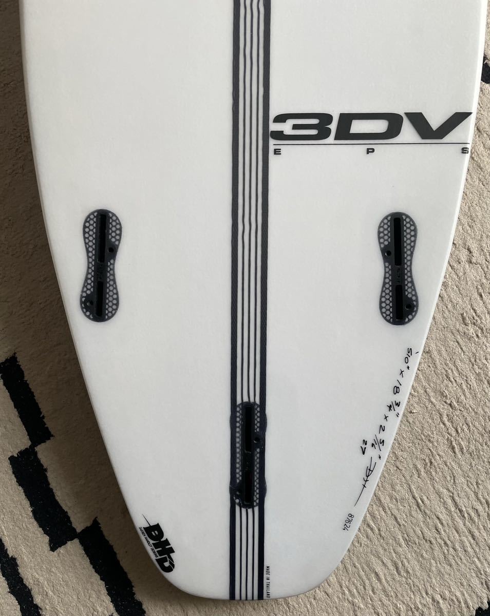 最愛 DHD SURFBOARDS 3DV EPS 5'10” 27L general-bond.co.jp