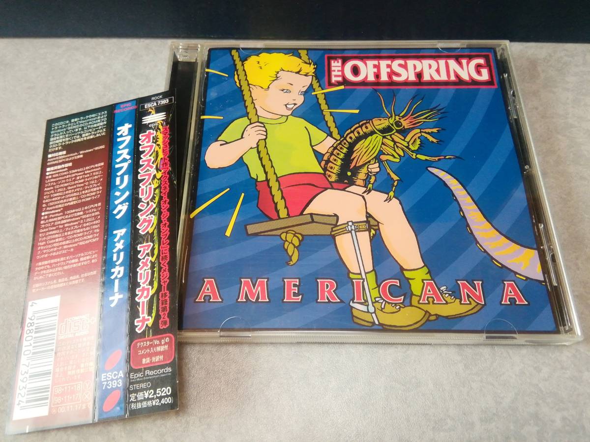 THE OFFSPRING off springs [AMERICANA]CD с лентой 