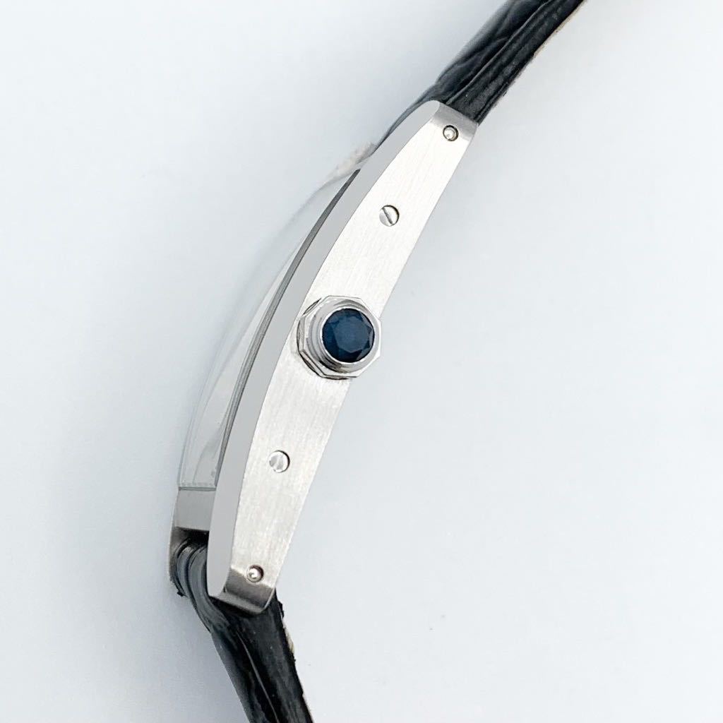 【保証書付】カルティエ タンクアメリカン K18 WG レディース 腕時計 CARTIER 時計_画像5