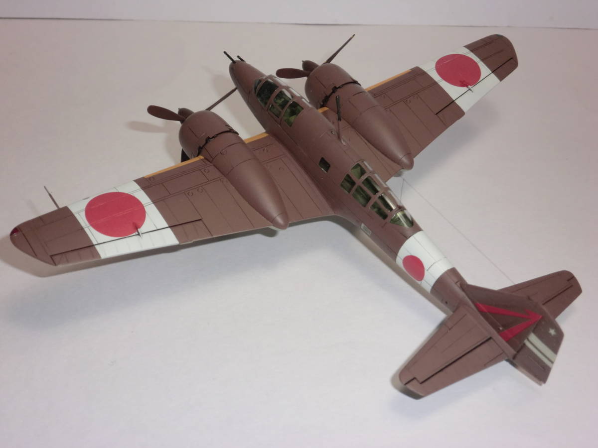 完成品 ハセガワ1/72 日本陸軍 三菱キ46 百式司令部偵察機Ⅲ型改 完成品 ハセガワ1/72 日本陸軍 三菱キ46 百式司令部偵察機Ⅲ型改