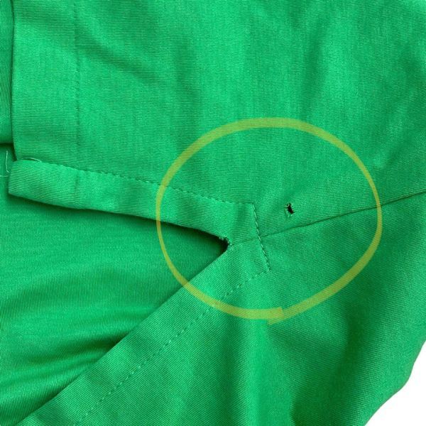 ポロラルフローレン メリヤス半袖ポロシャツ グリーン USA規格メンズ2XLT_画像9