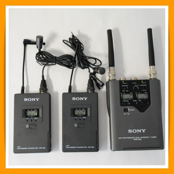 SONY ソニー WRR-862 UHFシンセサイザーポータブルデュアル SONY ソニー WRR-862 UHFシンセサイザーポータブルデュアル