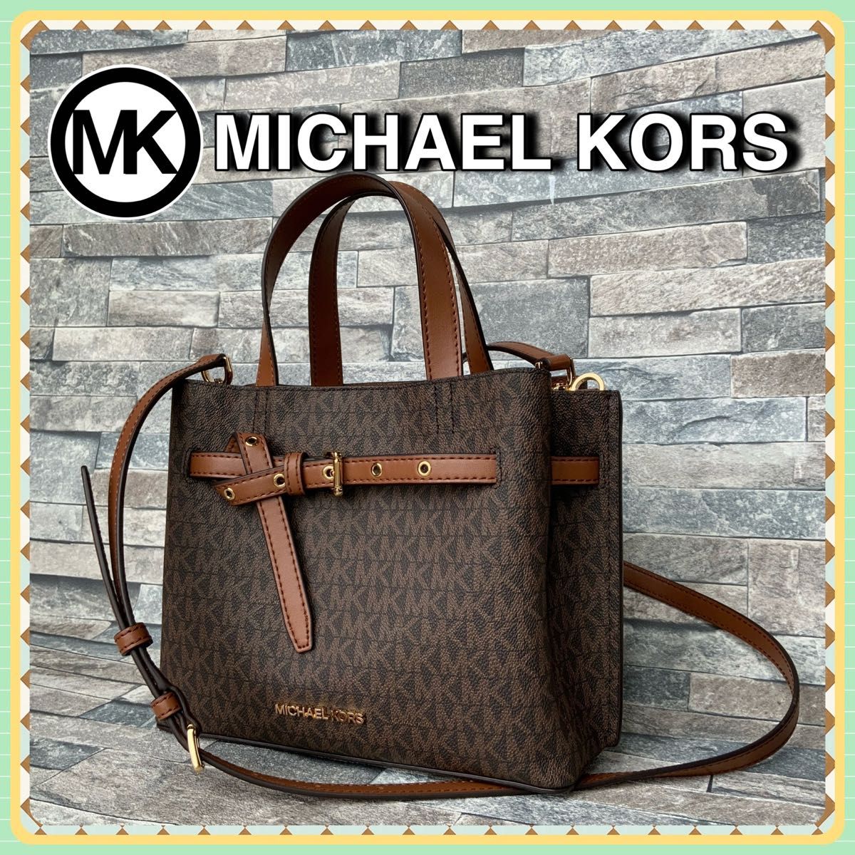 ◆◇◆ MICHAEL KORS マイケルコース MKシグネチャー ハンドバッグ ショルダーバッグ レディース 2WAY ◇◆◇