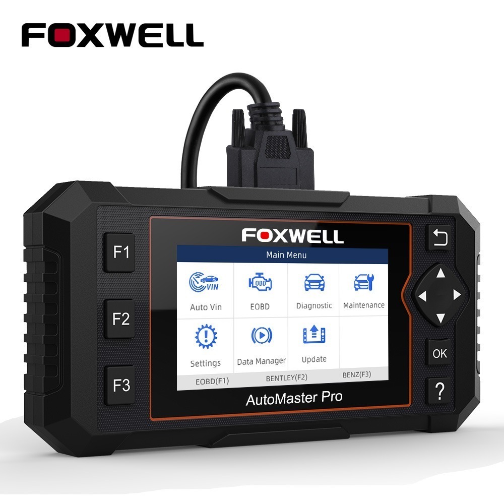 ☆新品☆送料無料☆ Foxwell NT614 エリート オールシステムスキャンツール 自動車 故障診断機 OBD2 エンジン ABS SRS HVAC_画像1