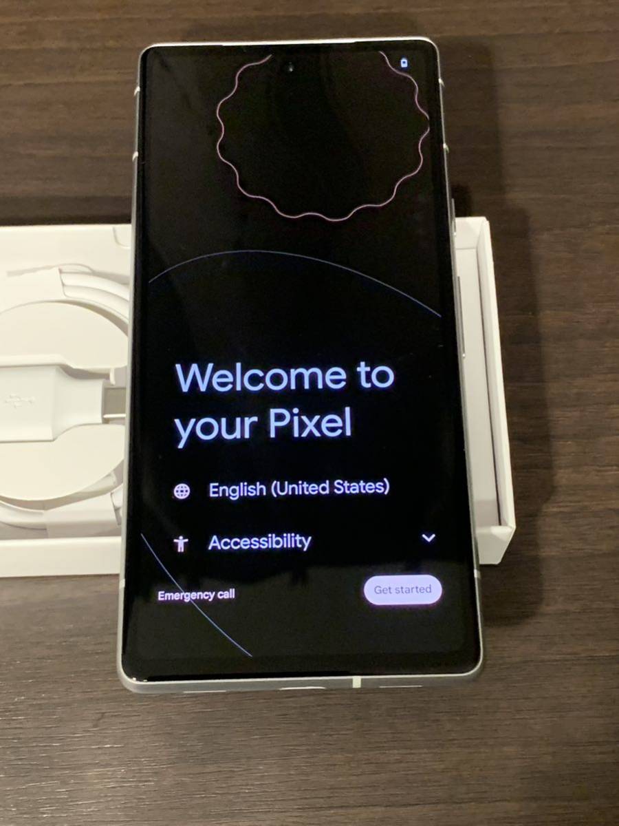 動作確認のみ】新品同様 Google Pixel 7a 128GB snow SIMフリー【送料