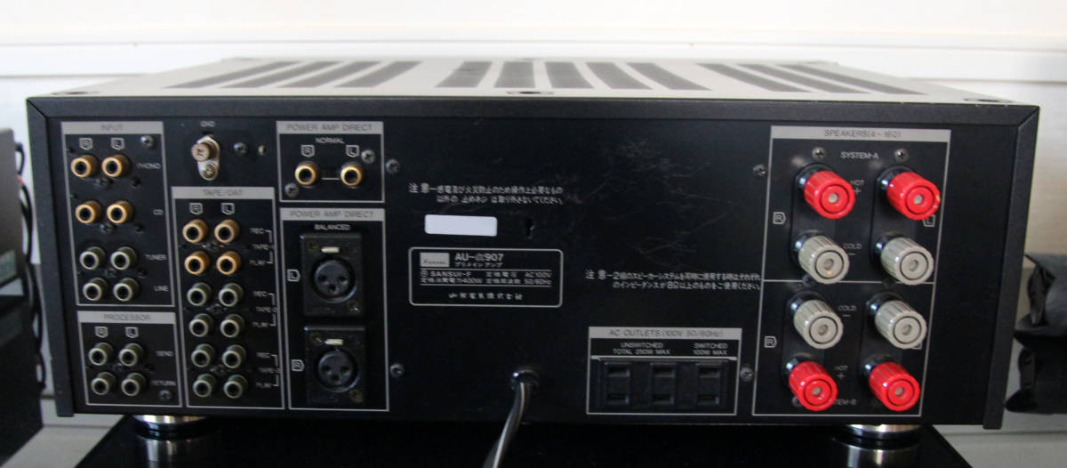 SANSUI AU-α907 サンスイ プリメインアンプ SANSUI AU-α907 サンスイ プリメインアンプ