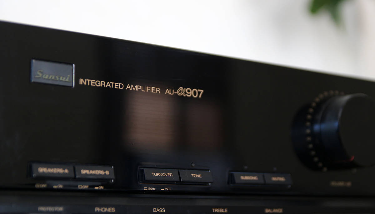 SANSUI AU-α907 サンスイ プリメインアンプ SANSUI AU-α907 サンスイ プリメインアンプ