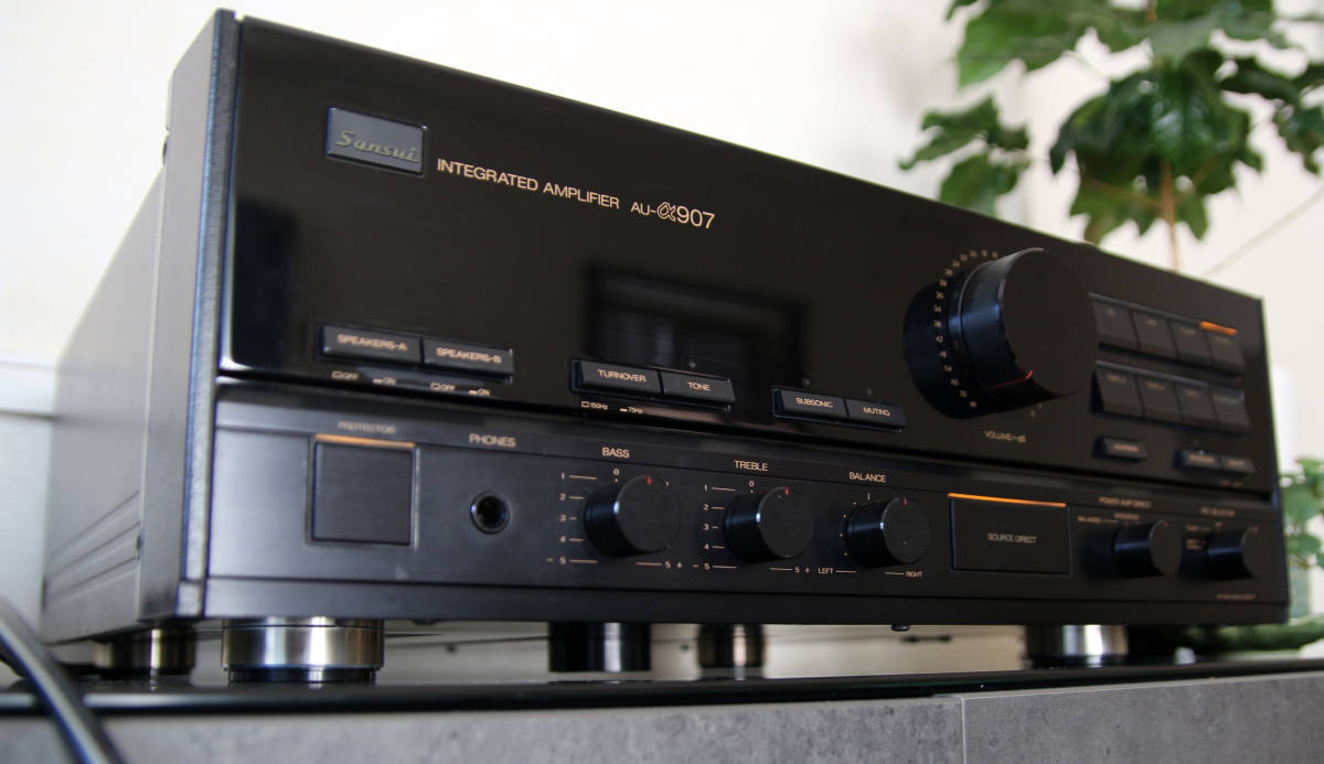 SANSUI AU-α907 サンスイ プリメインアンプ SANSUI AU-α907 サンスイ プリメインアンプ