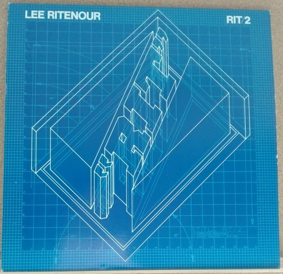 LP(US輸入盤) リー・リトナー LEE RITENOUR∥RIT/２【同梱可能6枚まで】0522_画像1