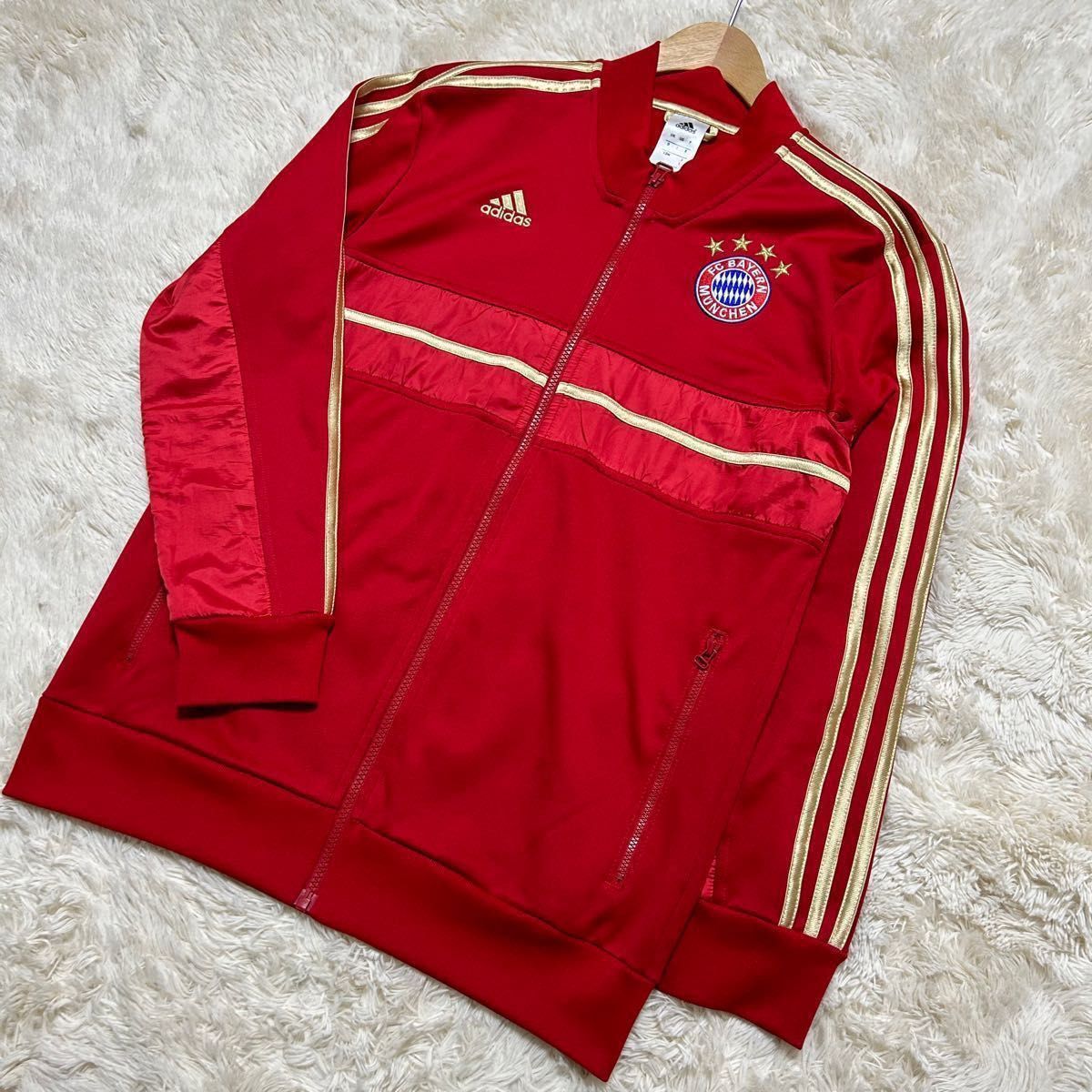 adidas × バイエルン・ミュンヘン】トラックジャケット ゴールド adidas × バイエルン・ミュンヘン】トラックジャケット ゴールド