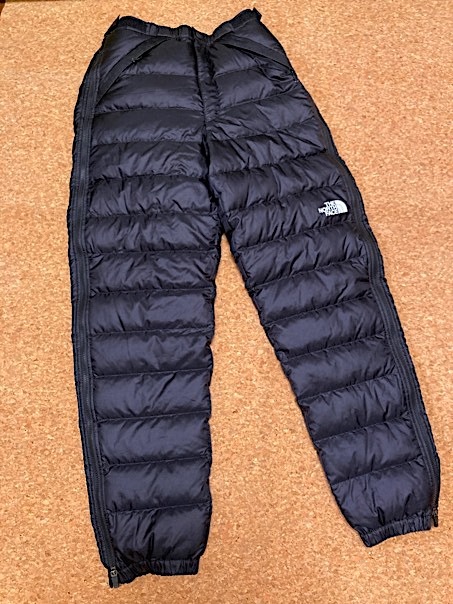 激レア★ノースフェイス SUMMIT アコンカグアパンツ ダウンパンツ 黒 M ND92244★Aconcagua Pant アウトドア スノボ 登山 防寒 富士山_画像1