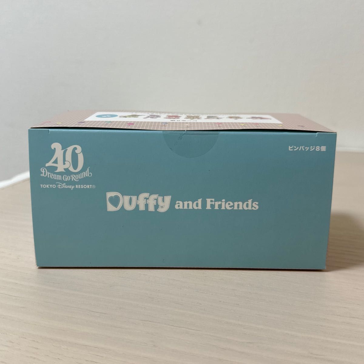 ダッフィー&フレンズ ピンバッジ 全8種 コンプリートBOX