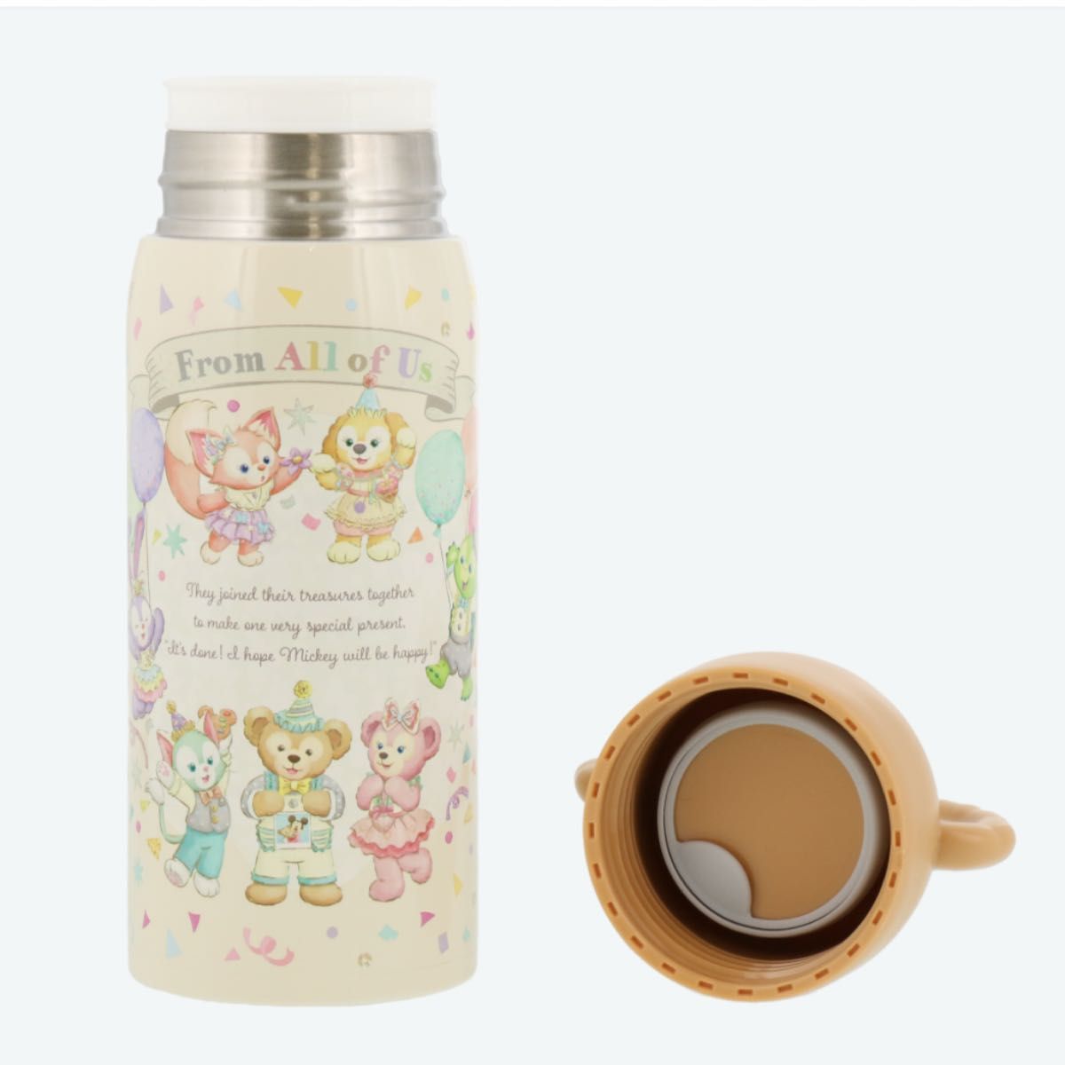 【500円引きクーポン】 最終出品 ディズニー ダッフィー ステンレスボトル 40周年 弁当箱・水筒
