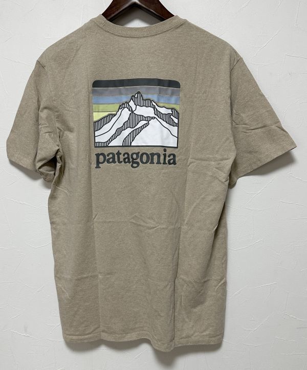 パタゴニア Tシャツ Sサイズ ラインロゴリッジポケットレスポンシビリティー PATAGONIA 38511 ORTN