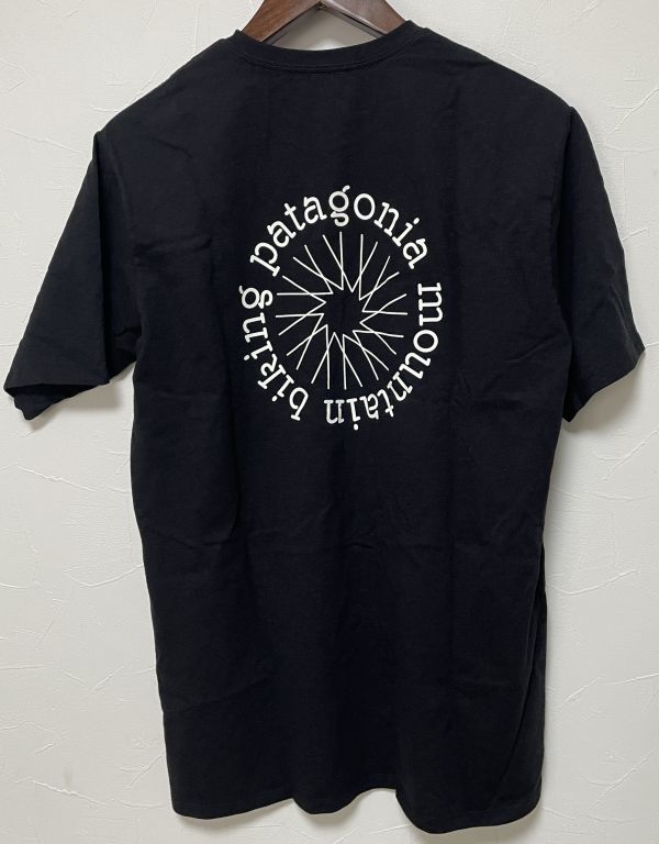 パタゴニア メンズ Lサイズ スポーク ステンシル レスポンシビリティー Tシャツ patagonia 37605 INBK