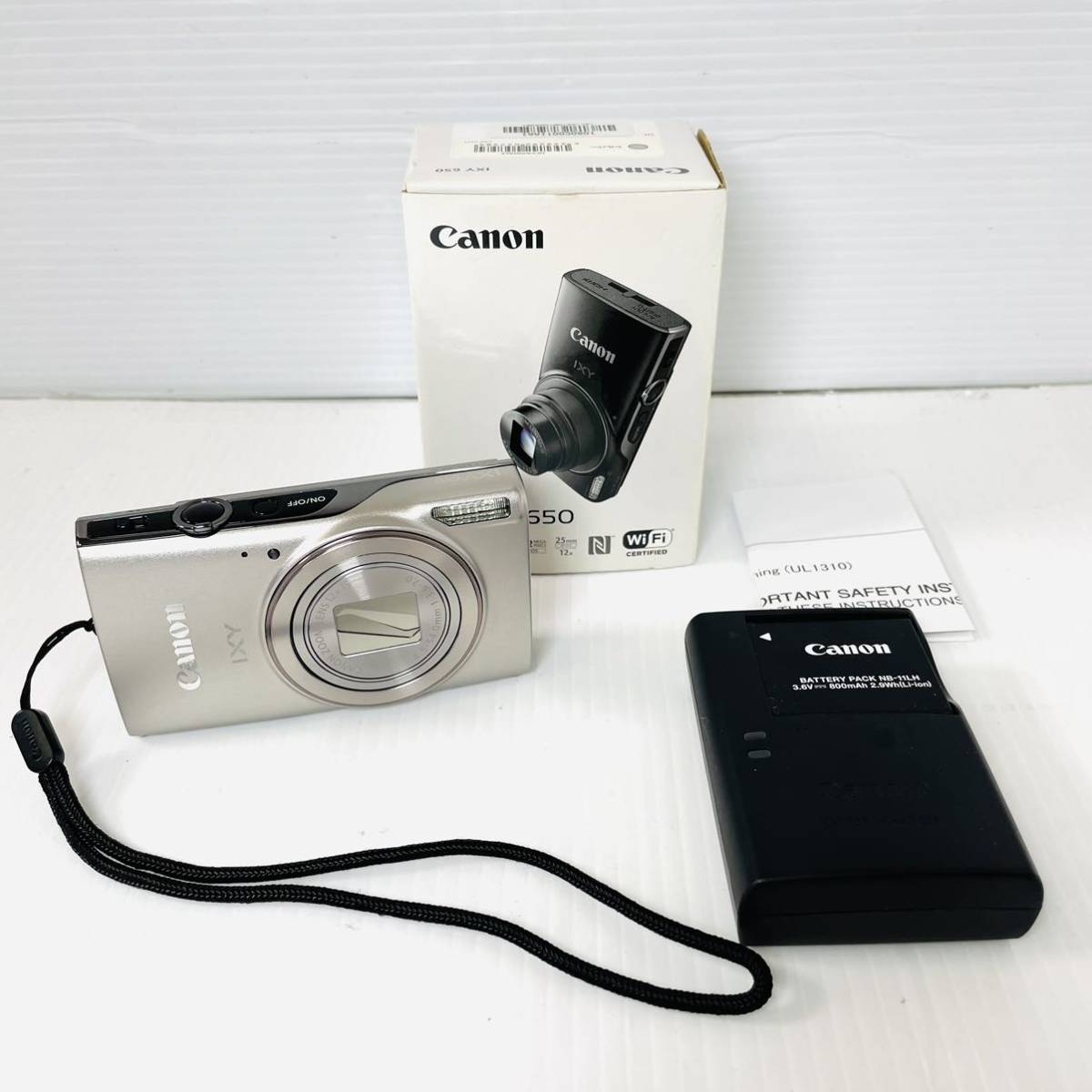 美品】Canon IXY 650 SL シルバー カメラ デジカメ 【美品】Canon IXY