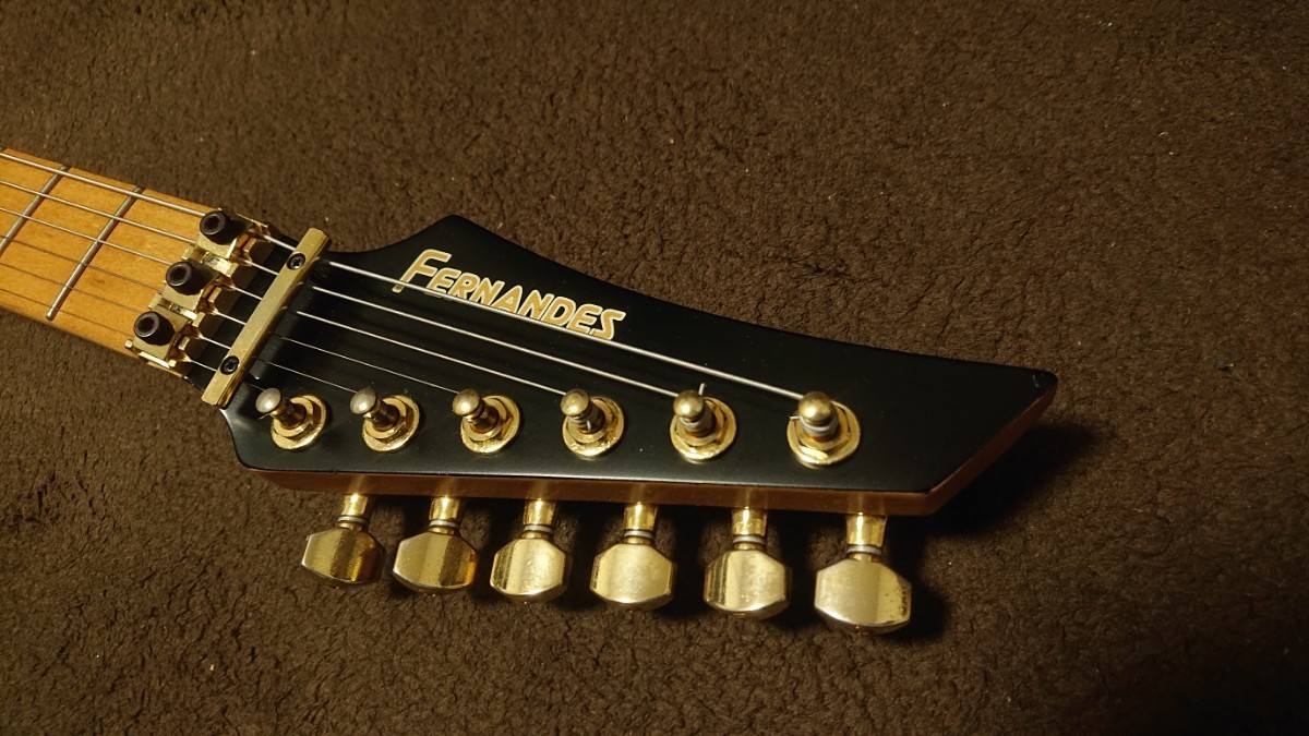 FERNANDES FR FGZ スポット品？ リバースヘッド メイプル指板