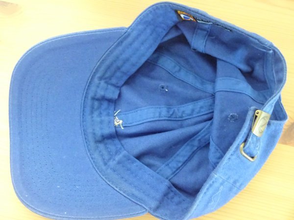〔NEWHATTAN〕男女兼用　青色　アウトドアキャップ　サイズ５６cm〜５８cm　コットン帽　キャップ　帽子_画像8