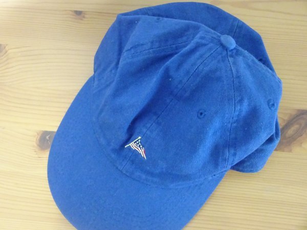 〔NEWHATTAN〕男女兼用　青色　アウトドアキャップ　サイズ５６cm〜５８cm　コットン帽　キャップ　帽子_画像7