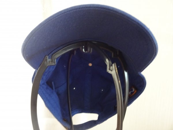 〔NEWHATTAN〕男女兼用　青色　アウトドアキャップ　サイズ５６cm〜５８cm　コットン帽　キャップ　帽子_画像5