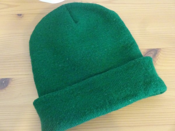 「Tuque」メンズ・レディース　緑色　スタイルハット ニット帽　サイズ５６cm〜５９cm　キャップ　帽子　アメリカ製_画像5