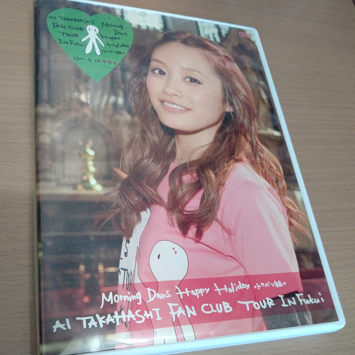 Morning Days Happy Holiday〜トクベツ編〜／高橋愛 FAN CLUB TOUR IN 福井 DVD 2枚組 モーニング娘 AI TAKAHASHI 2011/9/24 レア 可愛い☆_画像2