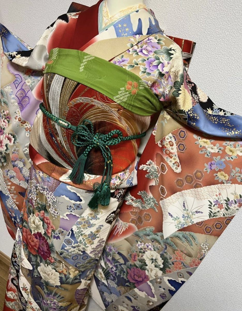 振袖8点セット☆正絹 振袖 | sandromagaldi.com.br