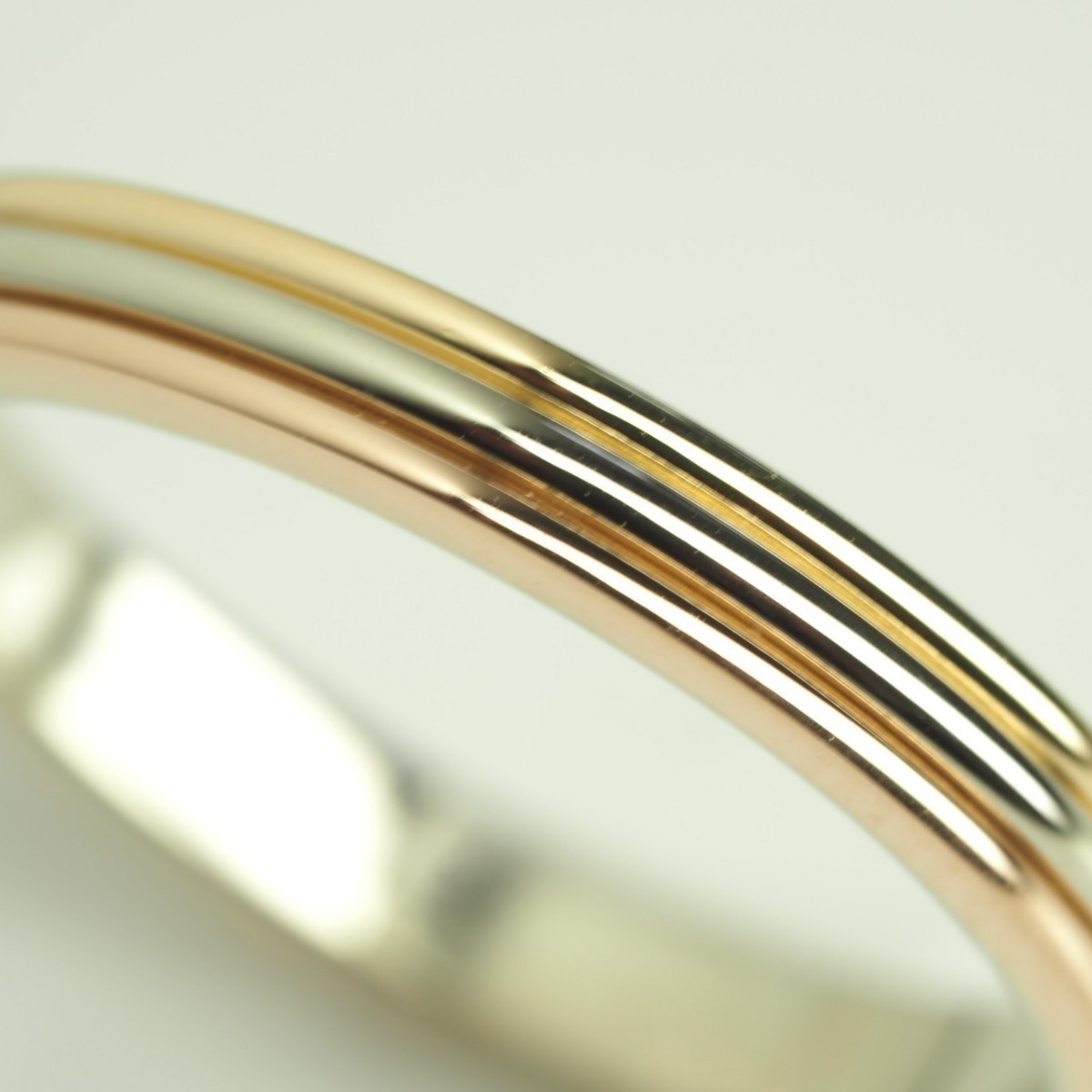 Cartier カルティエ スリーカラーウェディングリング 55号 日本サイズ