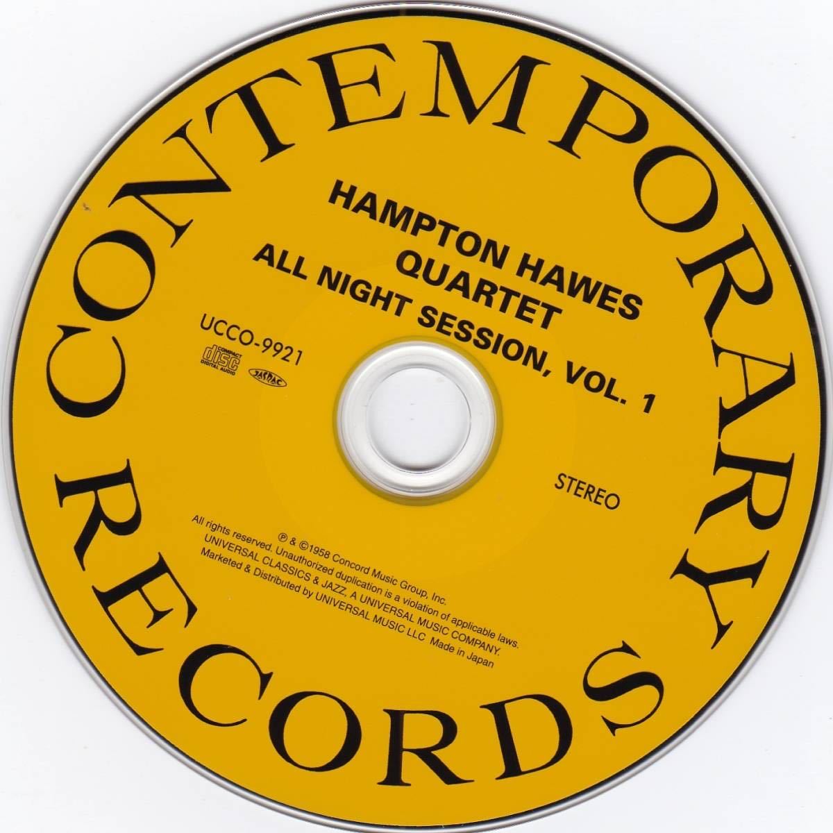 ハンプトン・ホーズ オールナイト・セッション Vol 1 HAMPTON ハンプトン・ホーズ オールナイト・セッション Vol 1 HAMPTON
