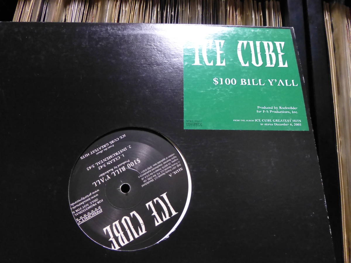 【us original】ice cube/100 dollar bills y'all_画像1