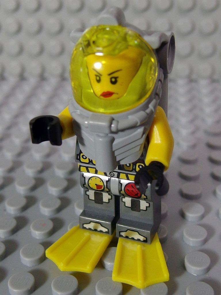 ★LEGO★ミニフィグ【アトランティス】Samantha Rhodes_B(atl022)の画像1