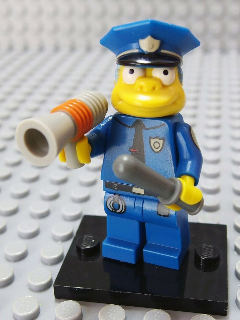 ★LEGO★ミニフィグ【Simpson】Chief-Wiggum(7100515)_画像2