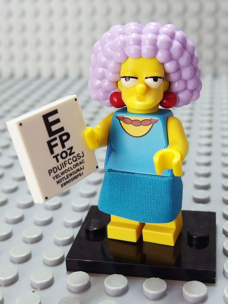 ★LEGO★ミニフィグ【Simpson_2】Selma(7100911)_画像2