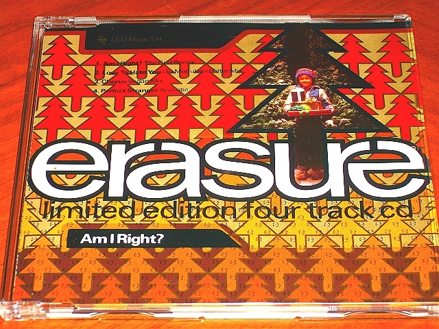●MUTE●Erasure●限定レア盤●“Am I Right ?”●The Grid Moby_画像1